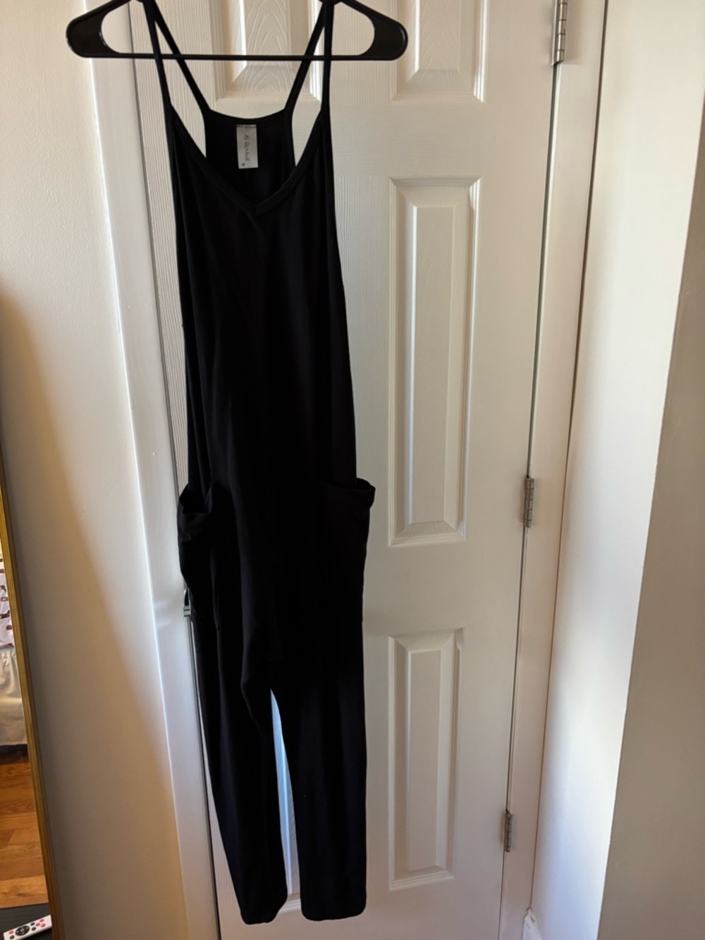 Black Sleeveless Jumpsuit with Pockets- Alter’d State